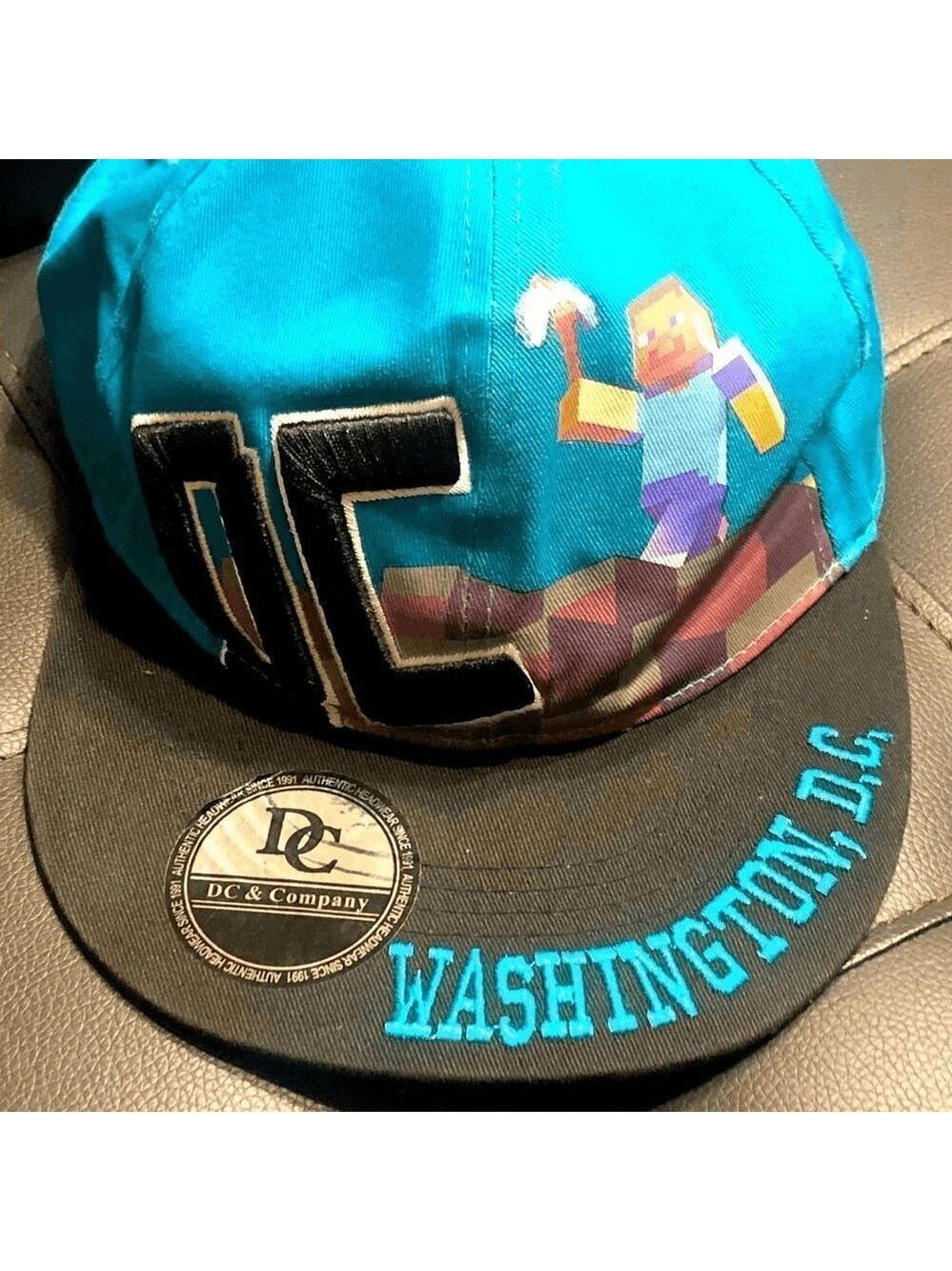 Minecraft snapback cap hat